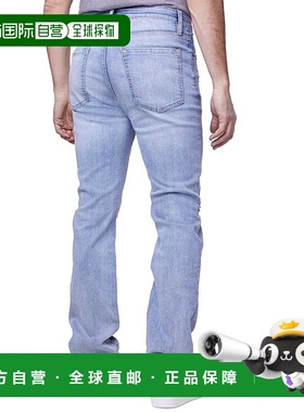 1h可退 【美国直邮】Lazer|男士直筒牛仔裤潮牌 个性时尚休闲百搭