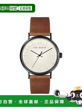 自营 Ted Baker TB Timeless Phylipa男士手表-棕色 美国奥莱直发