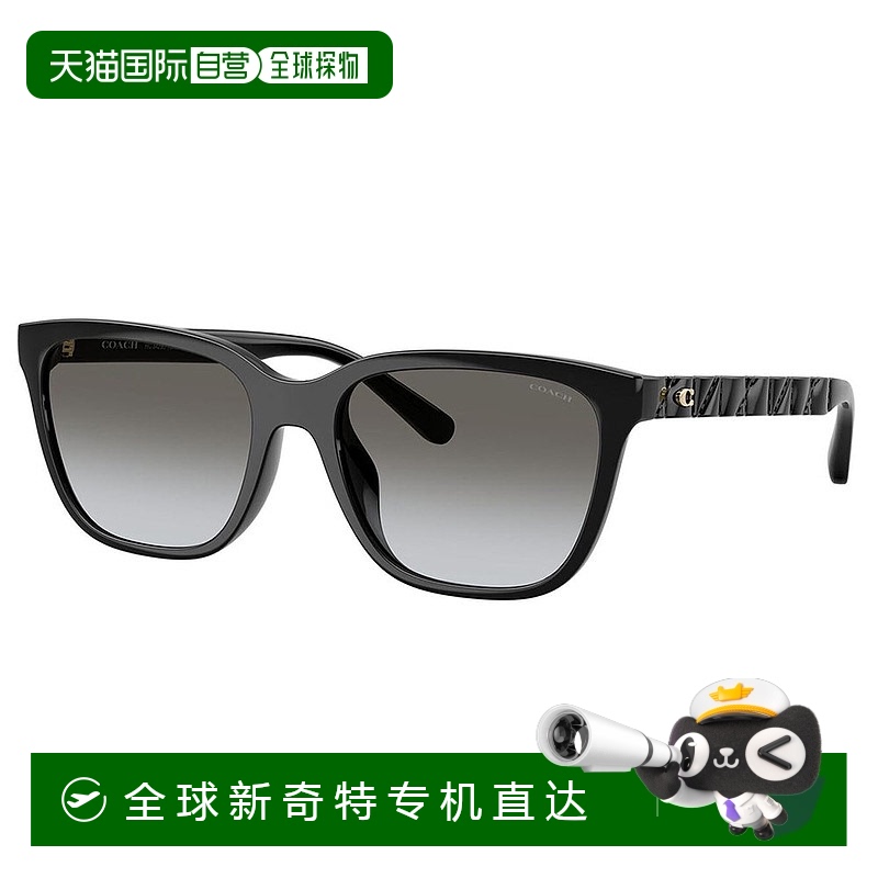 自营 Coach  HC 8429D 50023C 56mm Womens Square Sunglasses -