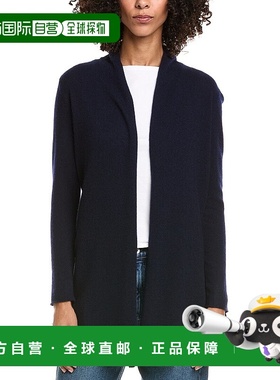 自营InCashmere Flyaway羊绒开衫-蓝色 美国奥莱直发披肩