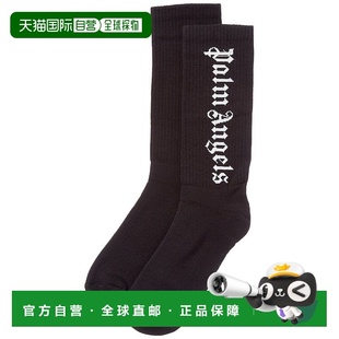 Angels black Classic Socks 美国奥莱直发袜子 Logo 自营Palm