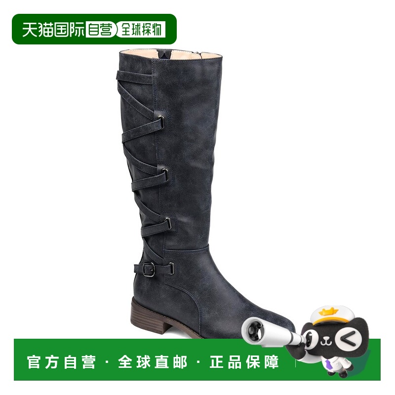 【美国直邮】Journee Collection 女士宽小腿 Carly 靴子 时装靴