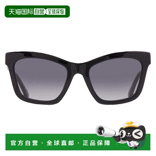 自营Moschino Grey Gradient Cat Eye Ladies Sunglasses MOS156/