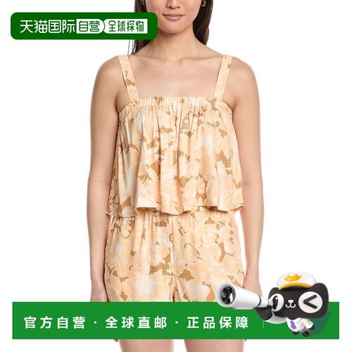 自营Hurley Shoreline Tank - brown 美国奥莱直发女装背心吊带