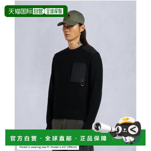 加拿大直邮Moose Knuckles 男士金标卫衣ELOWAN 黑色