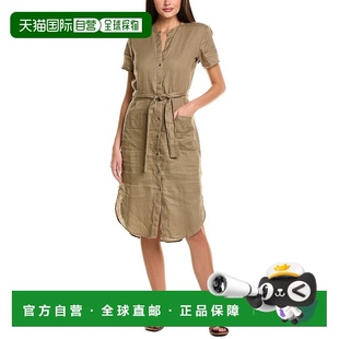 James brown Perse Shirtdress 美国奥莱直发亚麻 Linen 自营