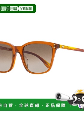 自营Kate Spade 女士方形太阳镜 Pavia 09QHA 棕色 55 毫米 - 09q