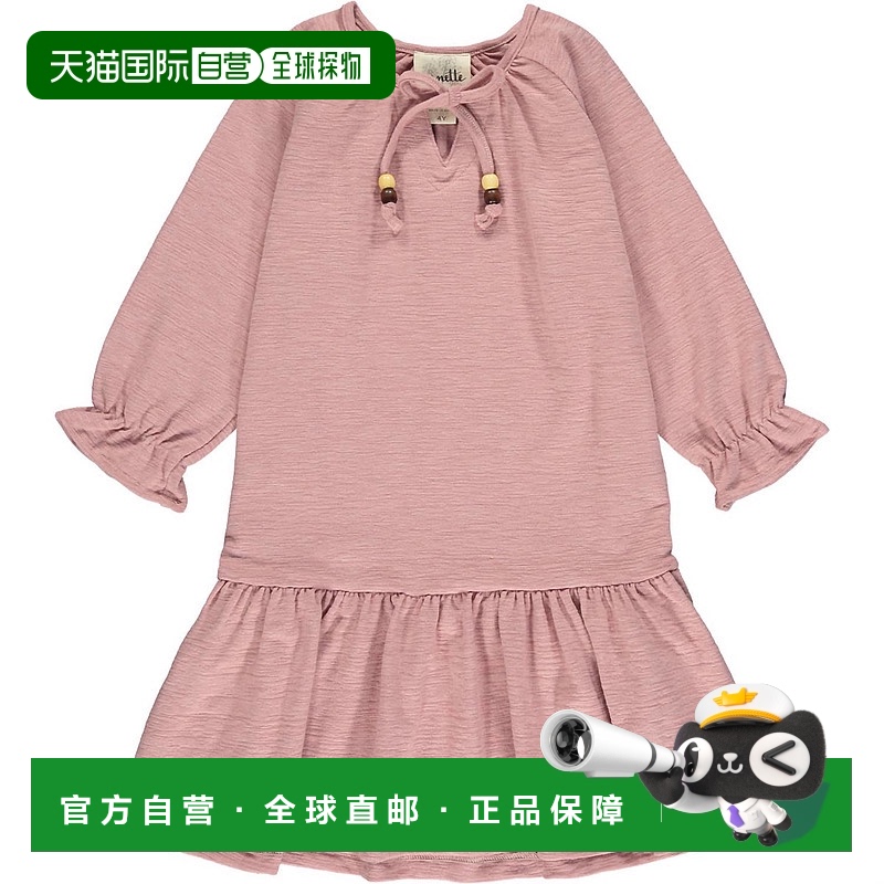 自营 vignette女士 Anne 连衣裙（玫瑰粉色） - 玫瑰粉色 美国奥