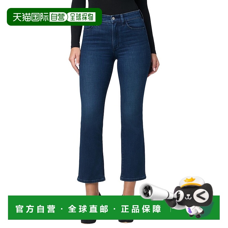 自营JOE'S Jeans Henson High Rise Crop Bootcut Jean - blue 美