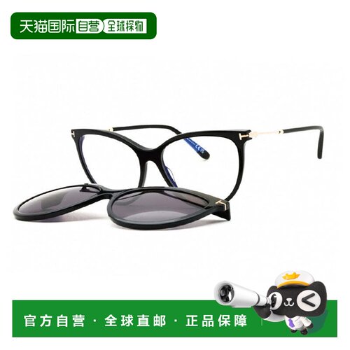 自营tom fordFT5994-B 001闪亮黑56mm-闪亮黑 美国奥莱直发