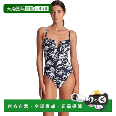 自营Lauren Ralph Lauren Swimsuit Women's Allora Floral Notch