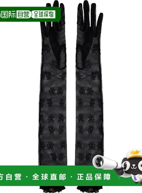 1h可退 香港直邮潮奢 Valentino 华伦天奴 女士 黑色 VLogo Signa