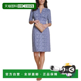 自营J.McLaughlin Dress blue 美国奥莱直发 Lola