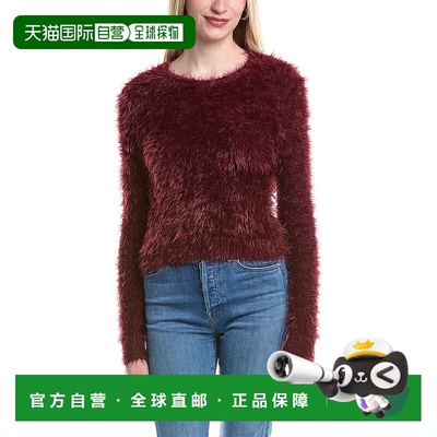 自营Autumn Cashmere Fluffy Cashmere-Blend Sweater - red 美国