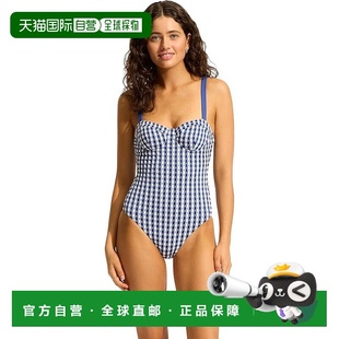 Piece Women 自营Seafolly Spaghetti One Ultramarin Bella