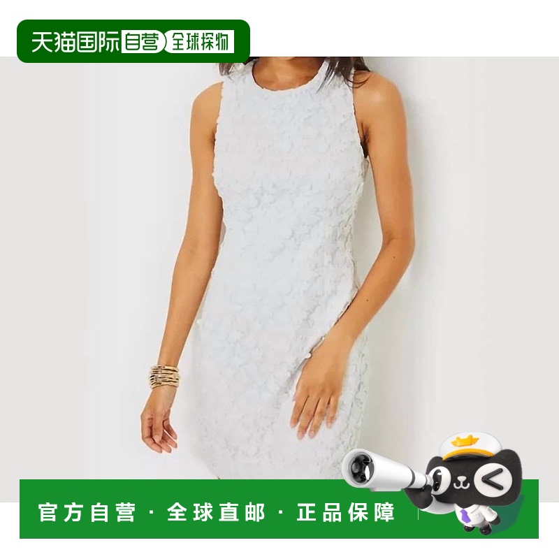 自营 lilly pulitzerMila Lace Shift In White - white 美国奥莱