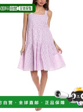 自营Merlette Margrite 连衣裙 - 粉色 美国奥莱直发