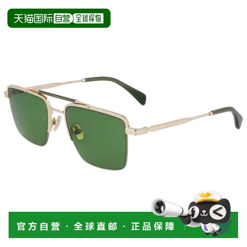 自营Paul Smith男士55mm太阳镜PS24109S-715-55-浅金色 美国奥莱