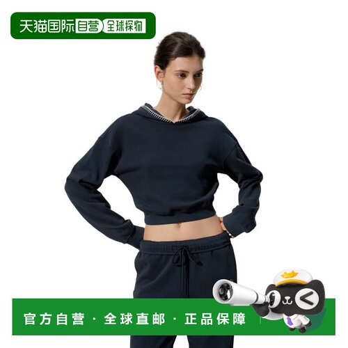 自营lilysilkLilysk女式Seamflow Poise套头衫-海军蓝 美国奥莱直