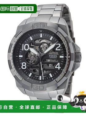 自营Fossil Men's Bronson 48mm Quartz Watch - black 美国奥莱