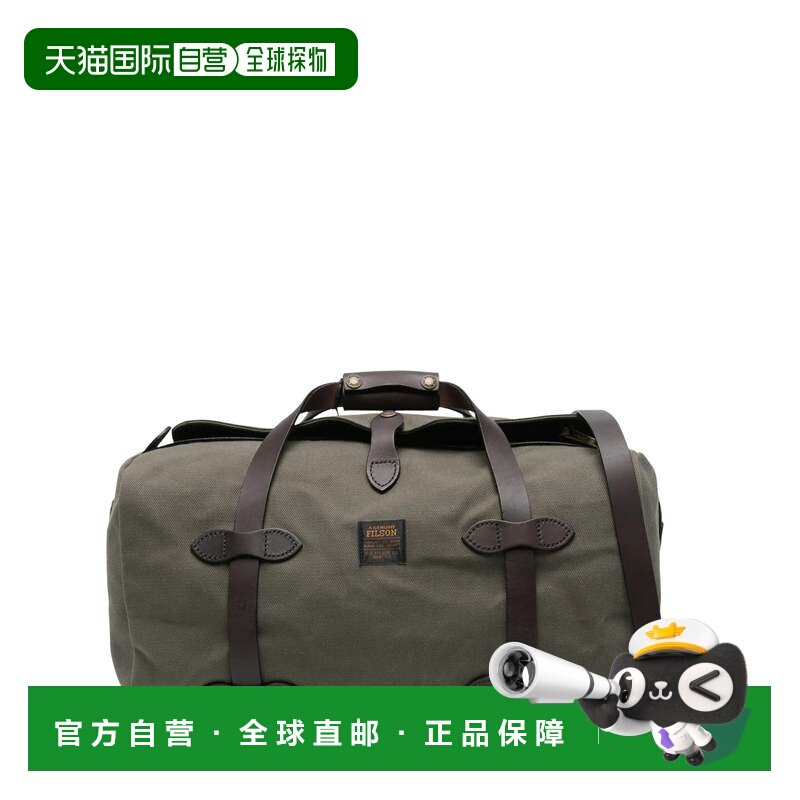 自营filson紧凑的结实的皮革粗布-灰色 美国奥莱直发斜挎包单肩包图片
