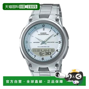 自营Casio Men's Analog-Digital Sport Watch with Silver Dial