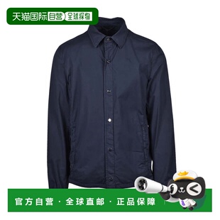 自营hernoShirt Jacket Cotton Elastane - Multicolor - black