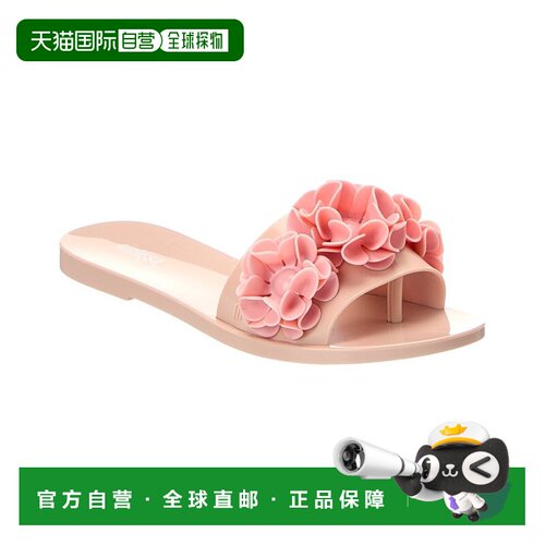 自营melissa shoes梅丽莎鞋宝贝春季幻灯片-粉红色 美国奥莱直发