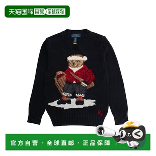 自营 Polo Ralph Lauren Polo 拉夫 劳伦 男童 Sweater Bear on F