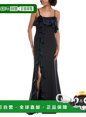 自营Cinq à Sept Curtis Gown - navy 美国奥莱直发