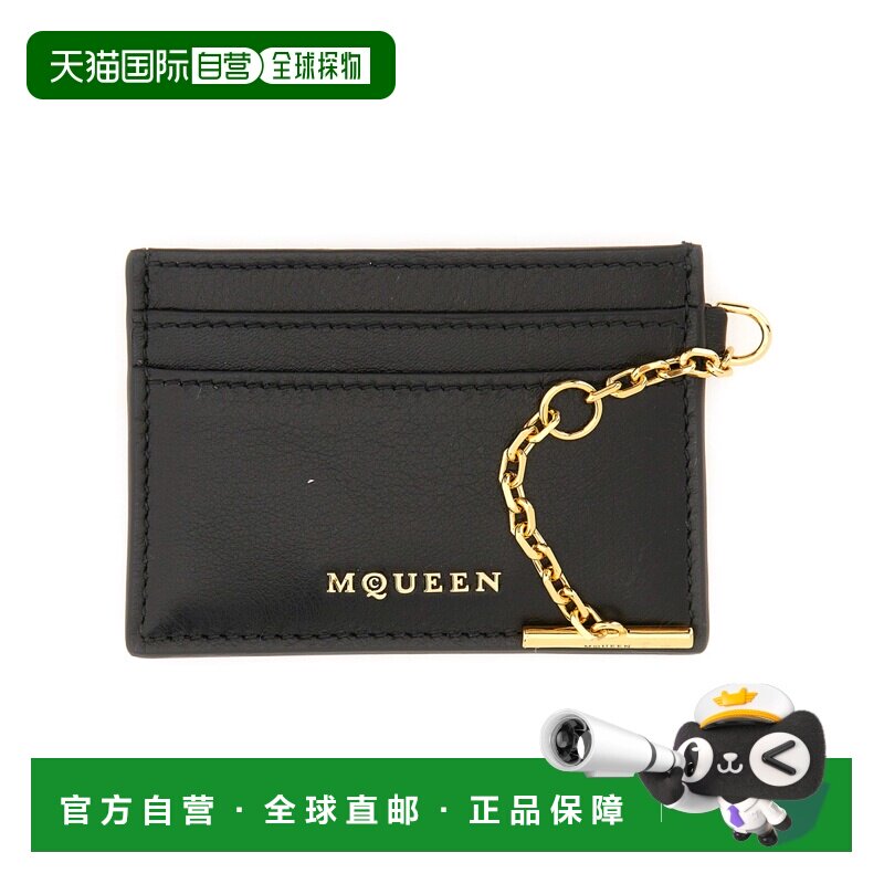 香港直邮ALEXANDER MCQUEEN 钱包 804434_1T1AG1000卡包
