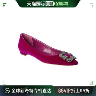 休闲鞋 manolo 时尚 blahnik 女士 真皮女鞋 美国直邮 平底鞋 皮鞋