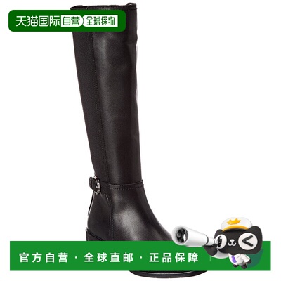 自营Aquatalia Roxy Suede Boot - black 美国奥莱直发长筒靴