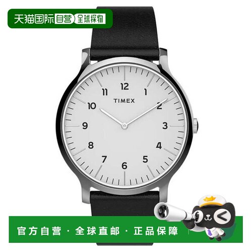 自营Timex Men's Norway White Dial Watch - white 美国奥莱直发