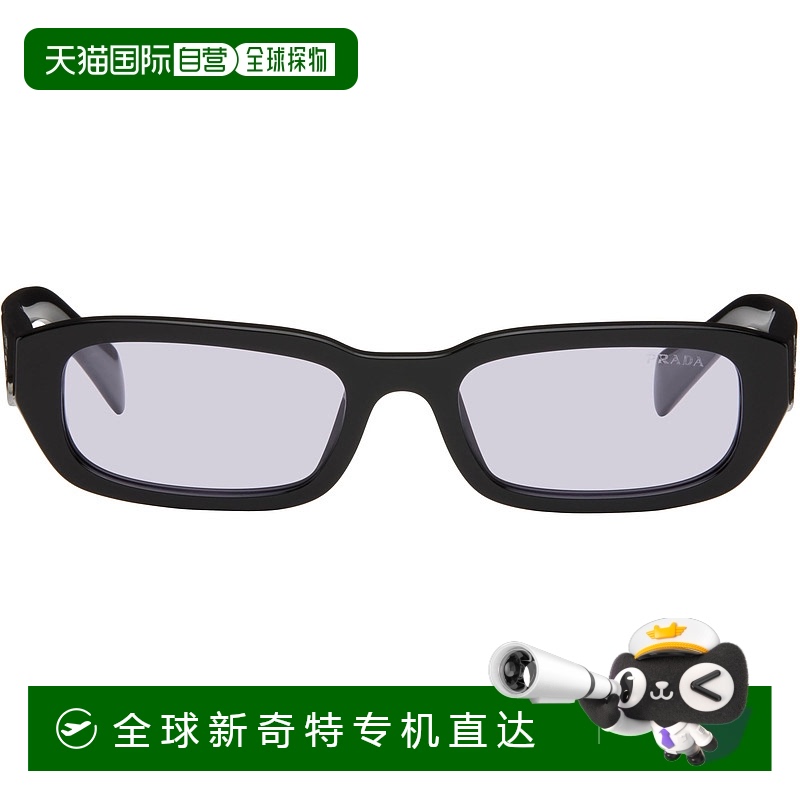 香港直邮潮奢 Prada 普拉达 女士 黑色 Symbole 太阳镜