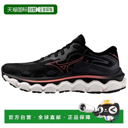 自营Mizuno Wave Horizon 7黑色/Dubarry 411441.910S女式-黑色