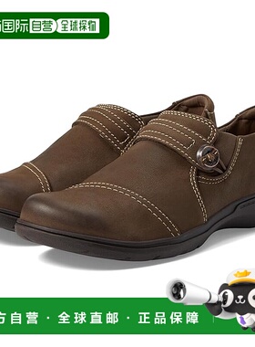 1h可退 香港直邮潮奢 Clarks 其乐 女士 Carleigh 珍珠乐福鞋女鞋