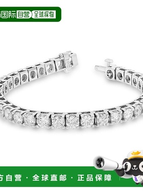 自营 Diana M. 4.59 克拉钻石网球手链 - 白色 美国奥莱直发