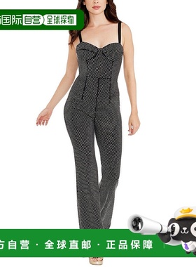 自营Dress The Population Presley Jumpsuit - black 美国奥莱直