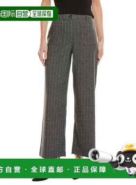 自营Vince Camuto Cropped Front Pocket Pant - black 美国奥莱