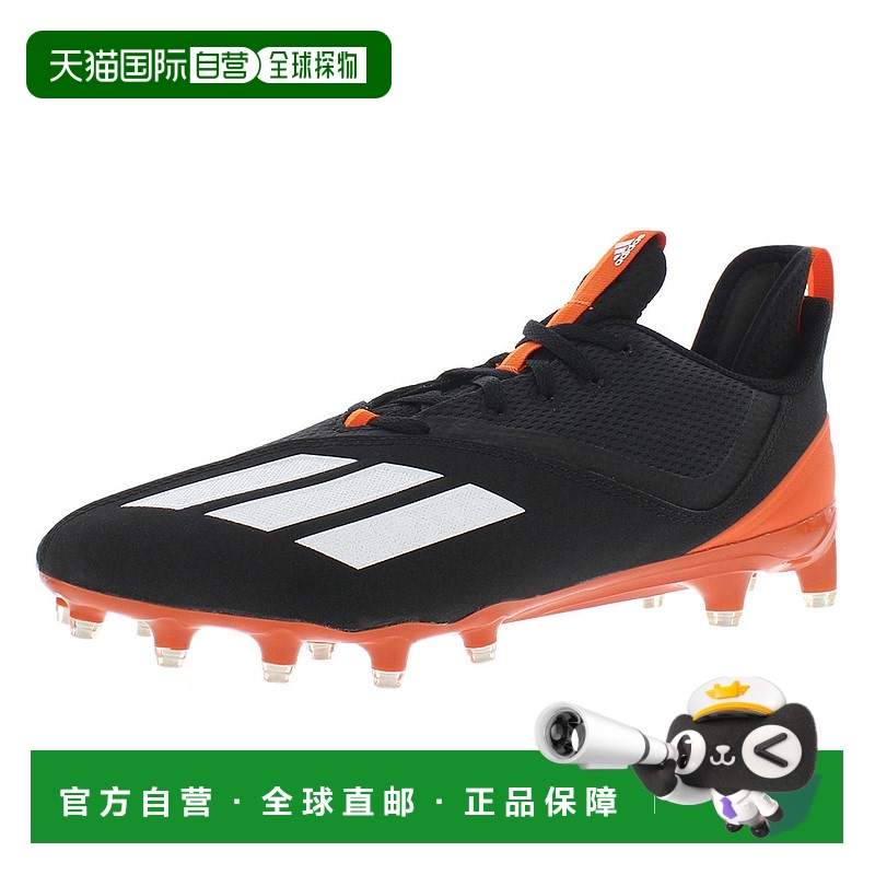 【自营】Adidas阿迪达斯运动鞋黑白橙拼接低帮系带减震耐穿百搭