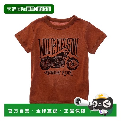 自营Chaser Willie Nelson Midnight Rider T-Shirt - brown 美国