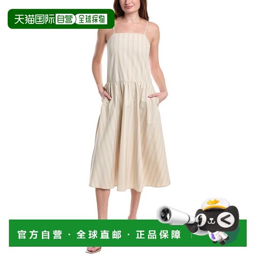 自营Max Mara Ettore Midi Dress - white 美国奥莱直发