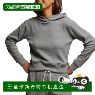 自营 美国 perfectwhiteteeAzalia华夫格连帽衫 麻灰色