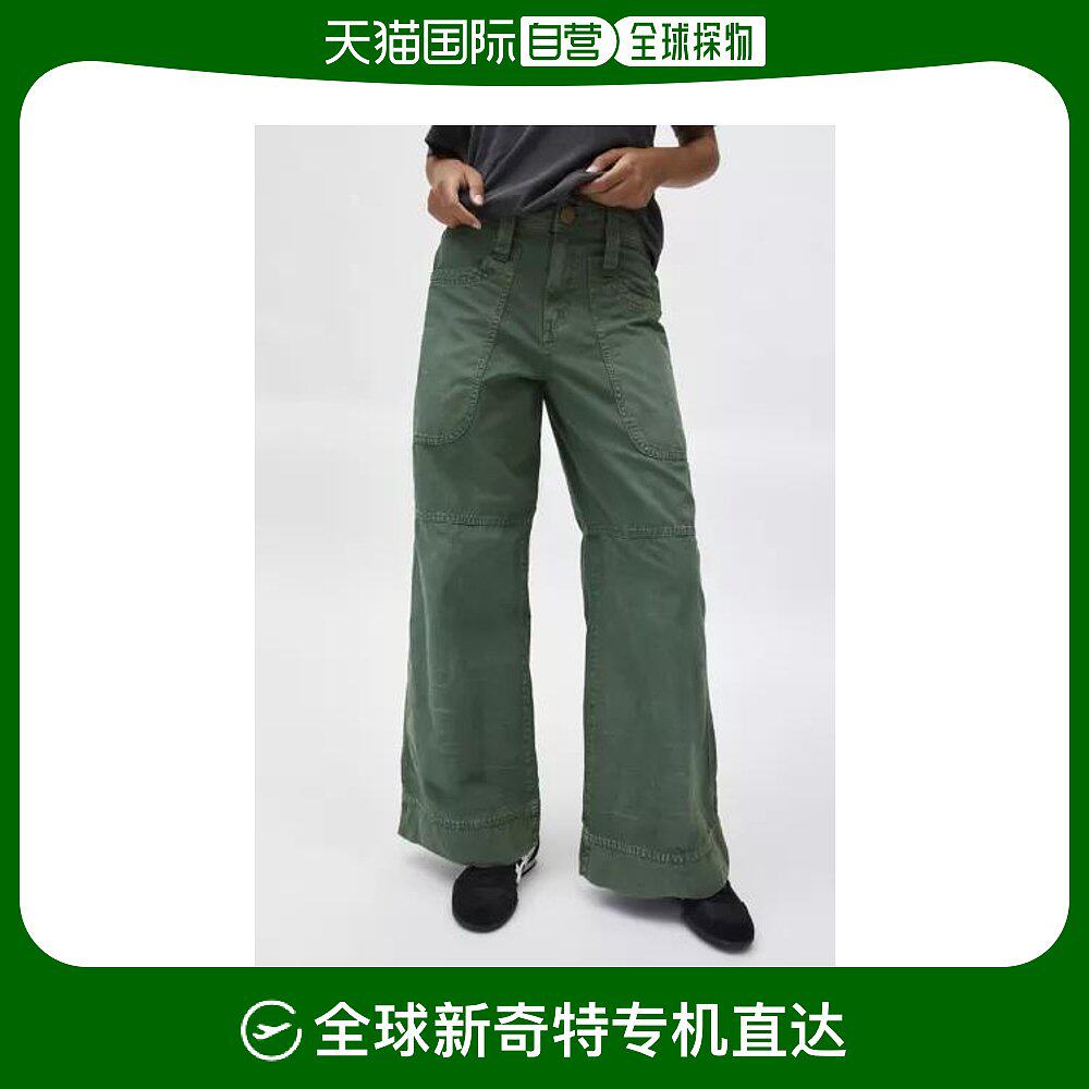 【美国直邮】bdg|bdg montana 帆布裤中腰牛仔裤直筒裤休闲百搭