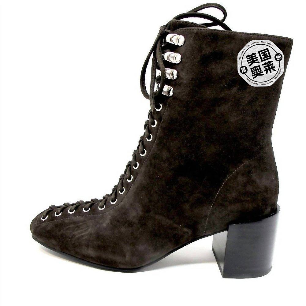 jeffrey campbellbelmondo heel bootie in suede - suede 【美国