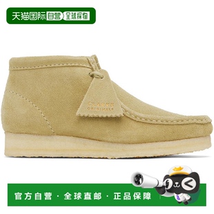 Originals Clarks Taupe Wallabee靴子 1h可退 女鞋 美国直邮