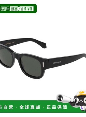 自营salvatore ferragamoSF2064SE 001黑色/灰色-黑色 美国奥莱直