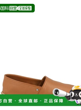 自营salvatore ferragamoLamar Leather Espadrilles - beige bro