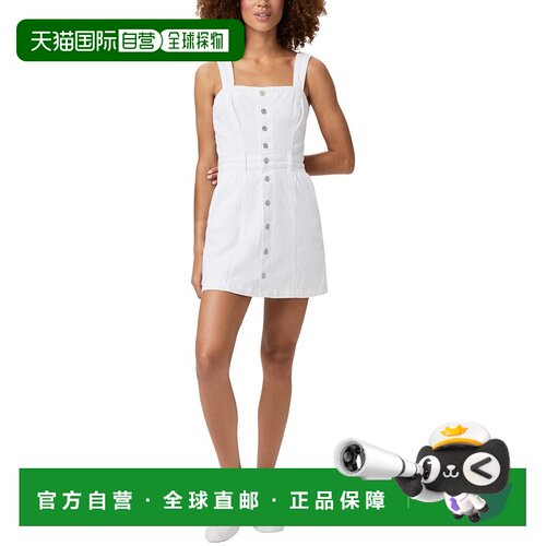 自营Paige Maddy Denim Dress - white 美国奥莱直发连衣裙吊带